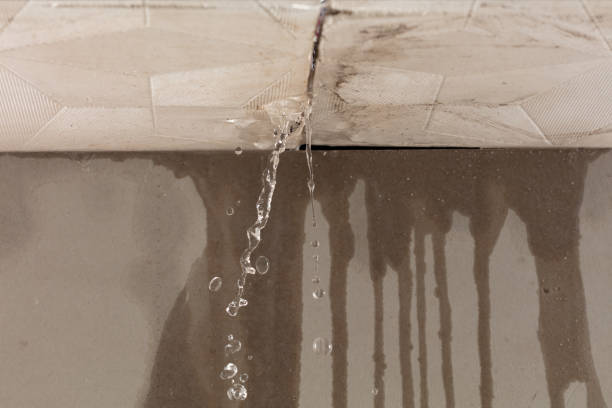 Professional Water Damage Restoration technician working in Hillsborough, NJ